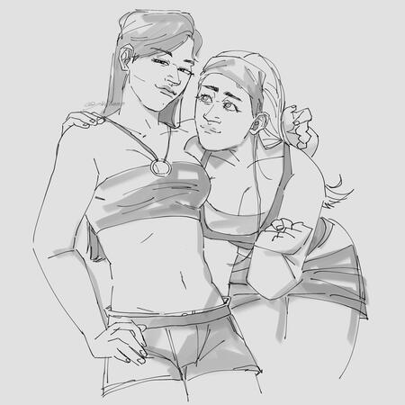 Sample 2 (Heather + Lindsay)